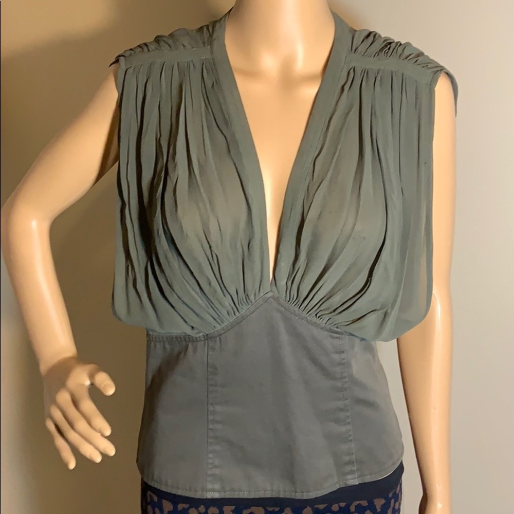 French connection waistline shirt size 8